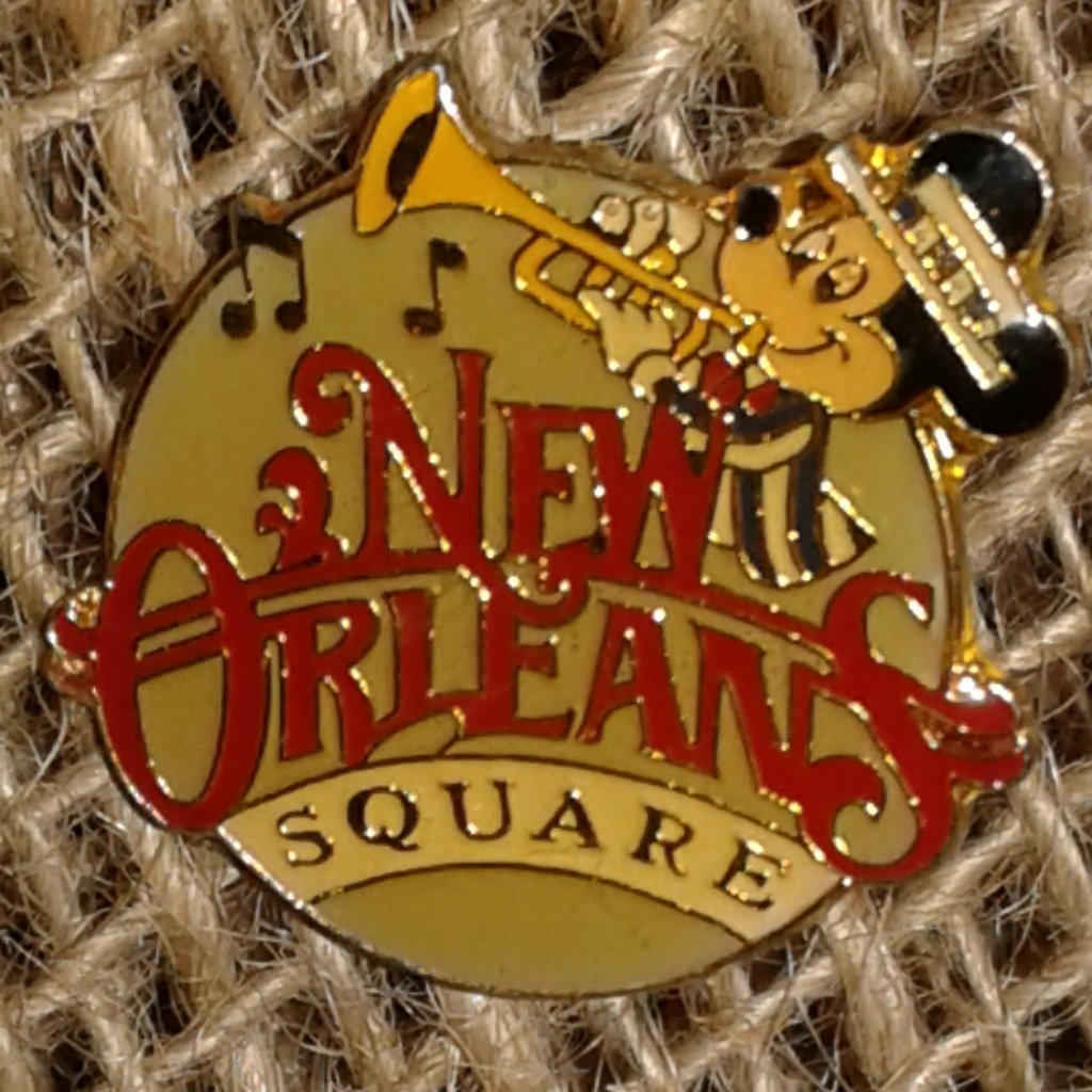 Wald Disney New Orleans Square Brooch